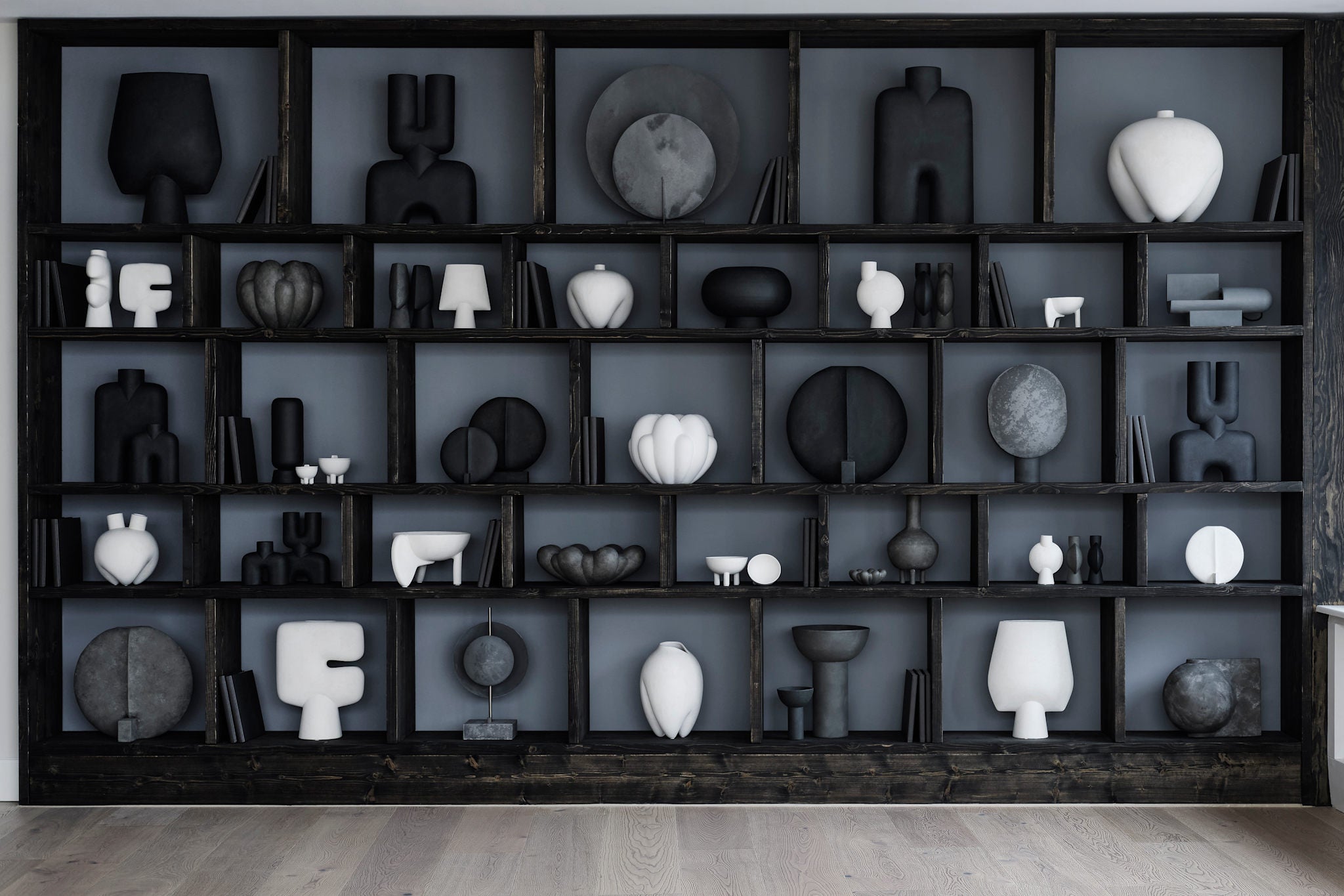101 Copenhagen - Kabin Vase, Small - Black - Archive