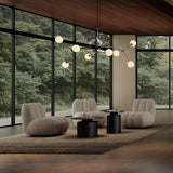 101 Copenhagen - Pillar Table, Tall - Burned Black - Coffee or Side Table