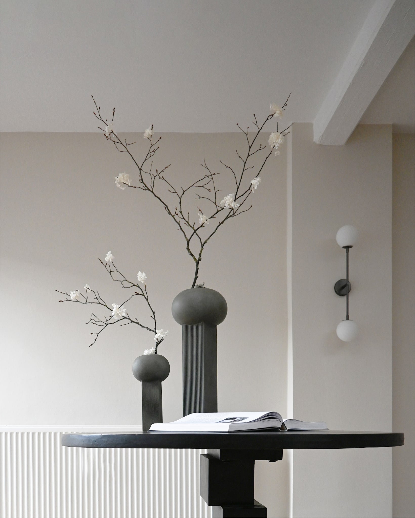 101 Copenhagen - Drop Wall Lamp Bulp - Grey - Wall Lamp