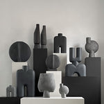 101 Copenhagen - Cobra Vase Double, Hexa - Black - Vase