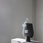 101 Copenhagen - Sphere Vase Square, Big - Dark Grey - Vase