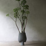 101 Copenhagen - Sphere Vase Square, Big - Dark Grey - Vase