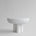 101 Copenhagen - Crown Table, Low - Bone White - Coffee or Side Table