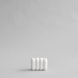 101 Copenhagen - Tube Candle Holder, Mini - Bone White - Candle Holders