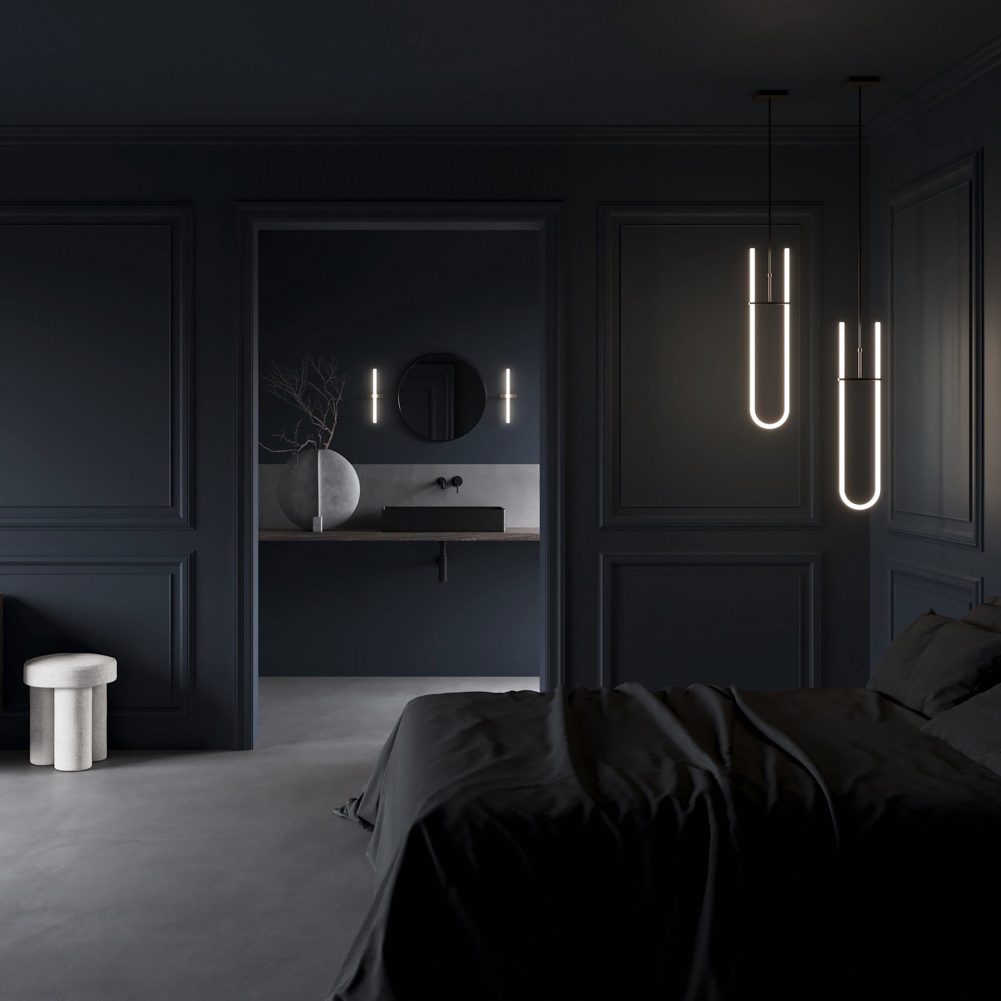 101 Copenhagen - Curve Pendant Lamp - Bronze - Pendant Lamp