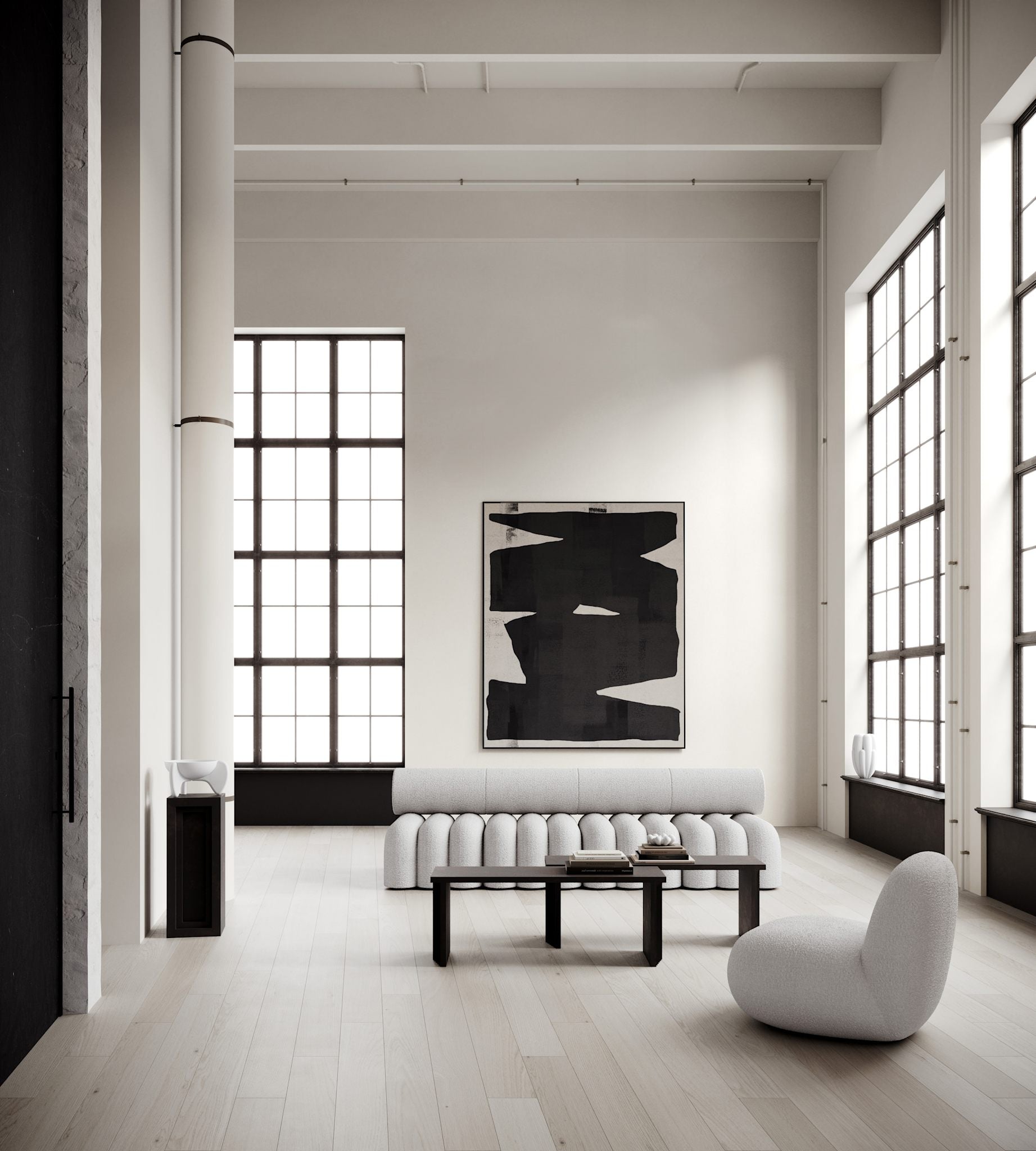 101 Copenhagen - Foku Chair - Off White (CPH 900) - Lounge Chair