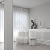 101 Copenhagen - Toe Chair - White (Sheepskin) - Lounge Chair