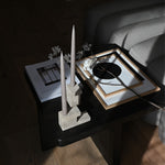 101 Copenhagen - Brick Candle Holder, Tall - Limestone - Candle Holders