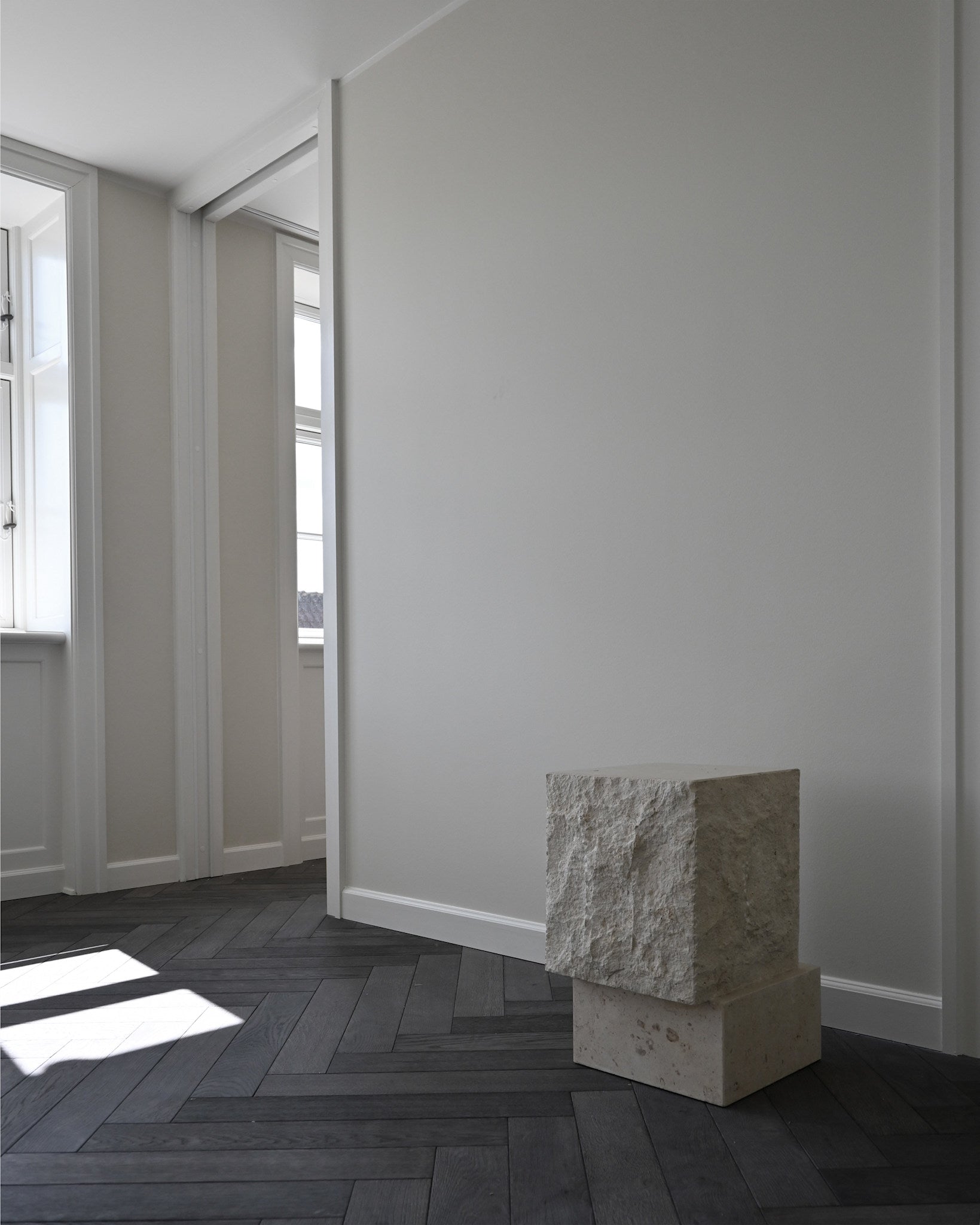 101 Copenhagen - Temple Coffee Table, Tall - Limestone - Table