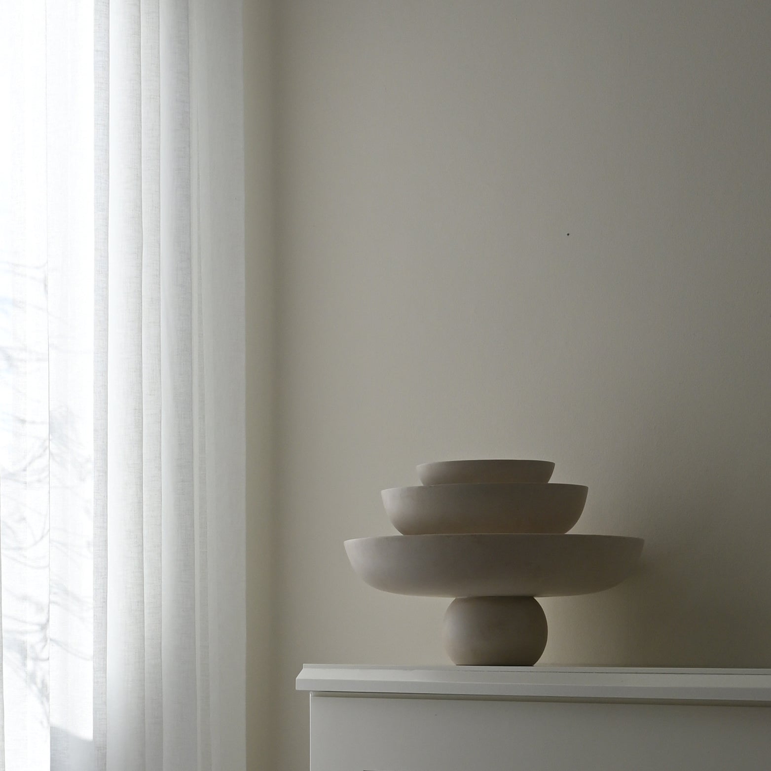 101 Copenhagen - Baburu Bowl, Big - Birch - Ceramic bowl