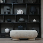 101 Copenhagen - Big Foot Bench - Sandshell (Sheepskin) - Bench
