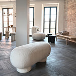 101 Copenhagen - Big Foot Bench - Sandshell (Sheepskin) - Bench