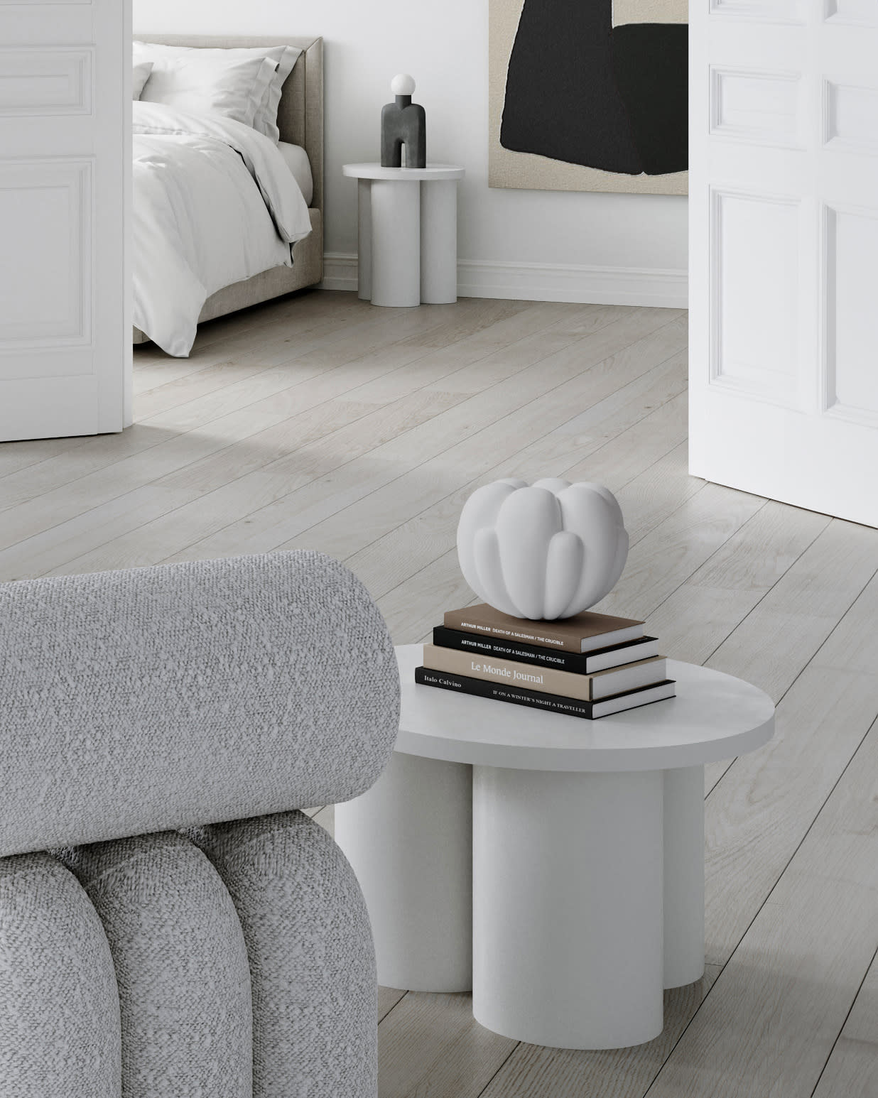 101 Copenhagen - Bloom Vase, Petit - Bone White - Vase