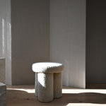 101 Copenhagen - Big Foot Stool - Sandshell (Sheepskin) - Stool