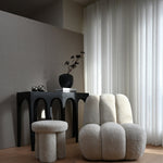 101 Copenhagen - Big Foot Stool - Sandshell (Sheepskin) - Stool