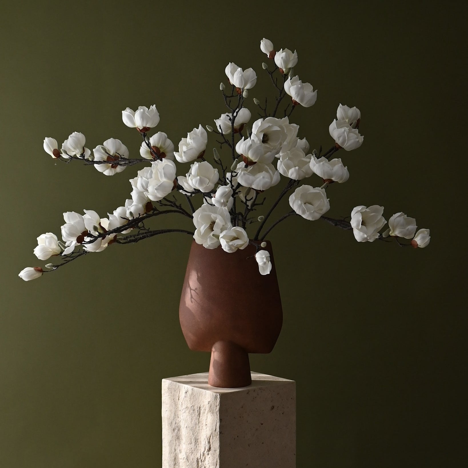 101 Copenhagen - Sphere Vase Square, Big - Terracotta - Vase