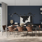 101 Copenhagen - Drop Chandelier, Mini - Bronze (5m) - Chandelier