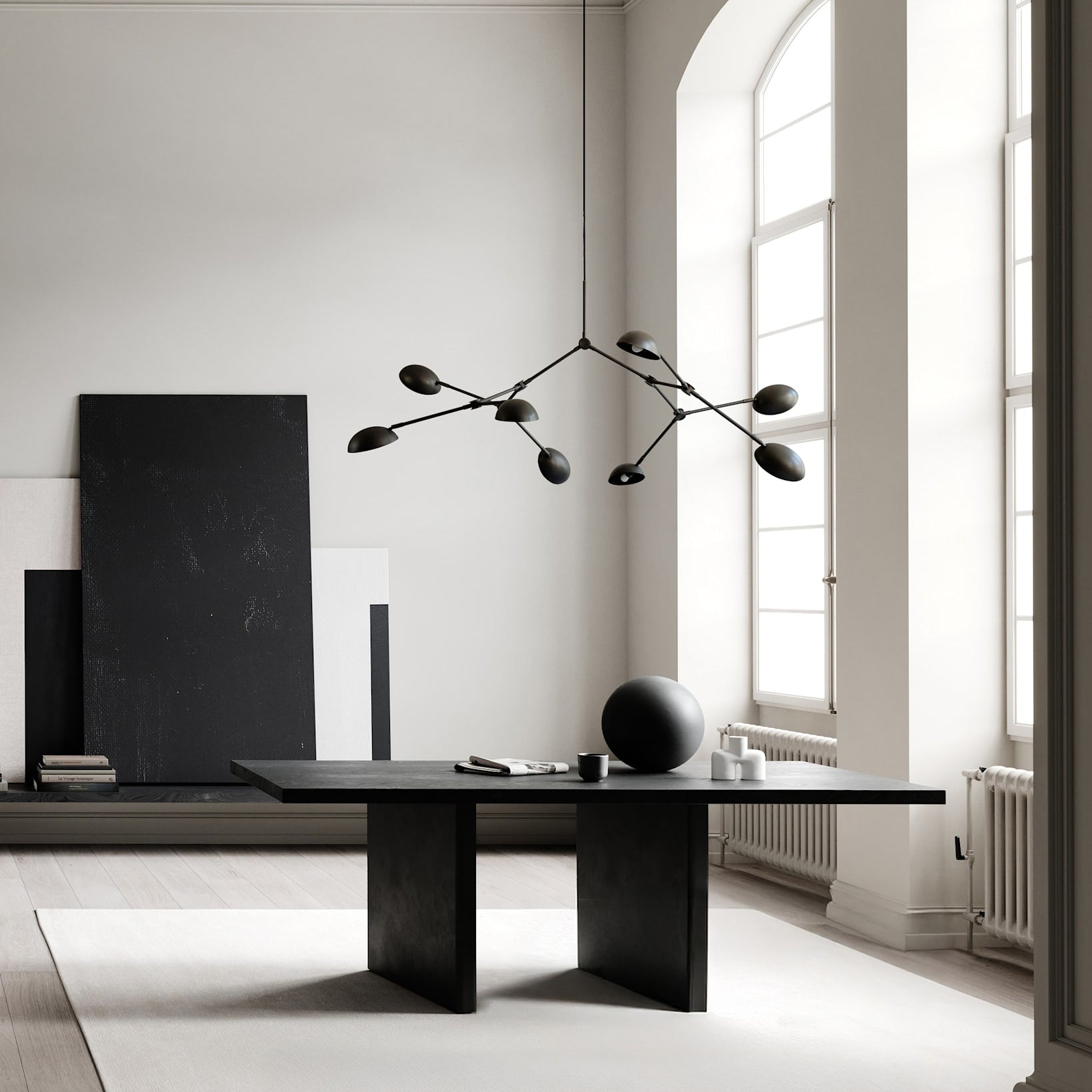 101 Copenhagen - Drop Chandelier - Bronze (5m) - Chandelier