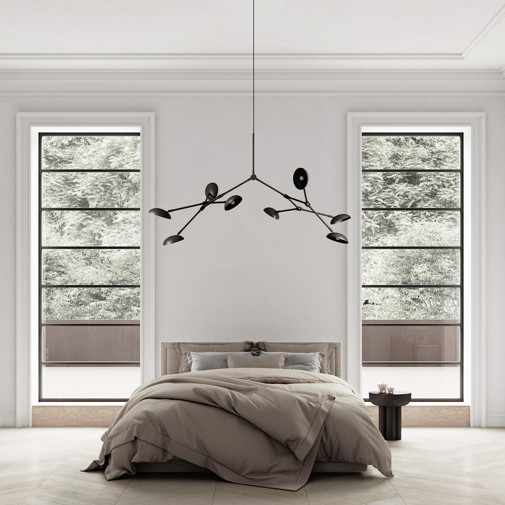 101 Copenhagen - Drop Chandelier - Bronze (5m) - Chandelier