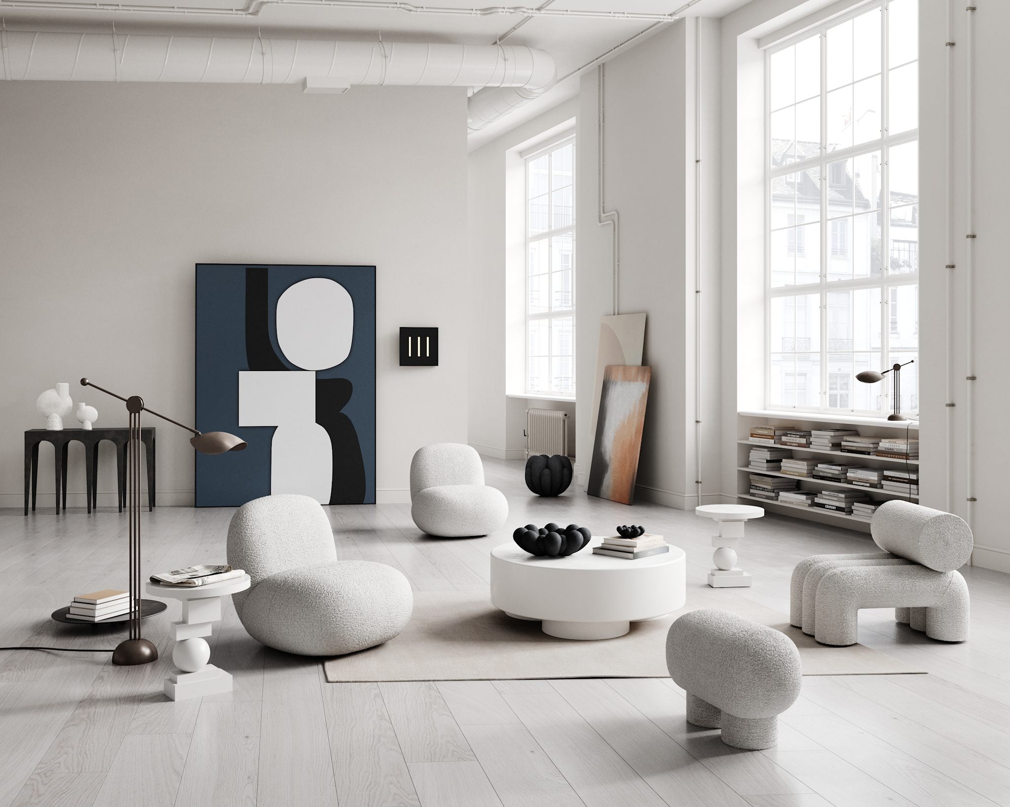 101 Copenhagen - Trois Wall Lamp - Taupe - Wall Lamp