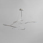 101 Copenhagen - Ghost Chandelier, Big - Chrome (5m) - Chandelier