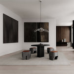 101 Copenhagen - Ghost Chandelier, Mini - Chrome (5m) - Chandelier