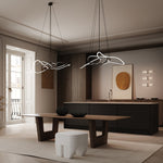 101 Copenhagen - Ghost Chandelier, Mini - Burned Black (5m) - Chandelier