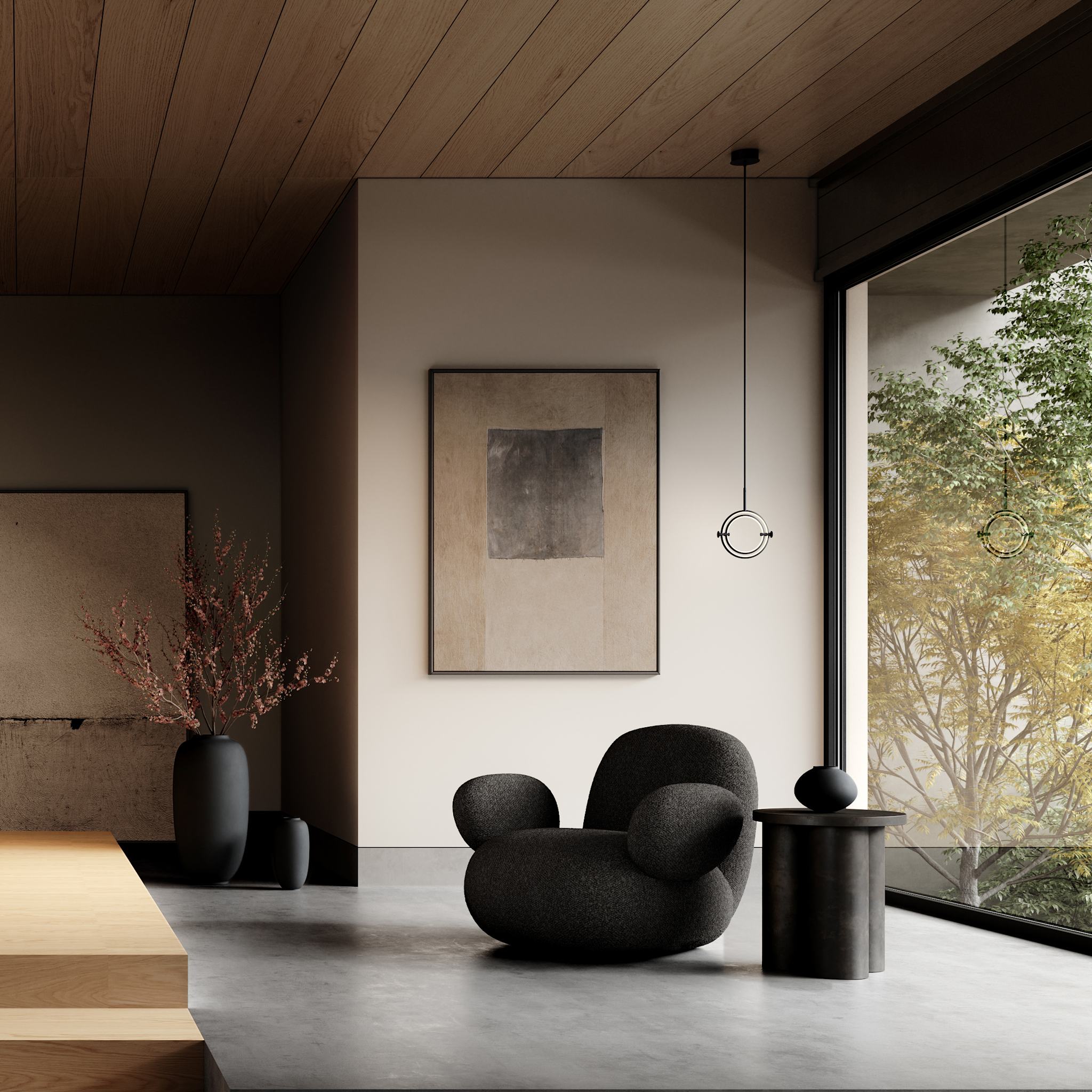 101 Copenhagen - Maru Pendant, Ø20 - Burned Black - Pendant Lamp