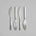 101 Copenhagen - Kogei Knife Fat - Brushed Steel - Cutlery set