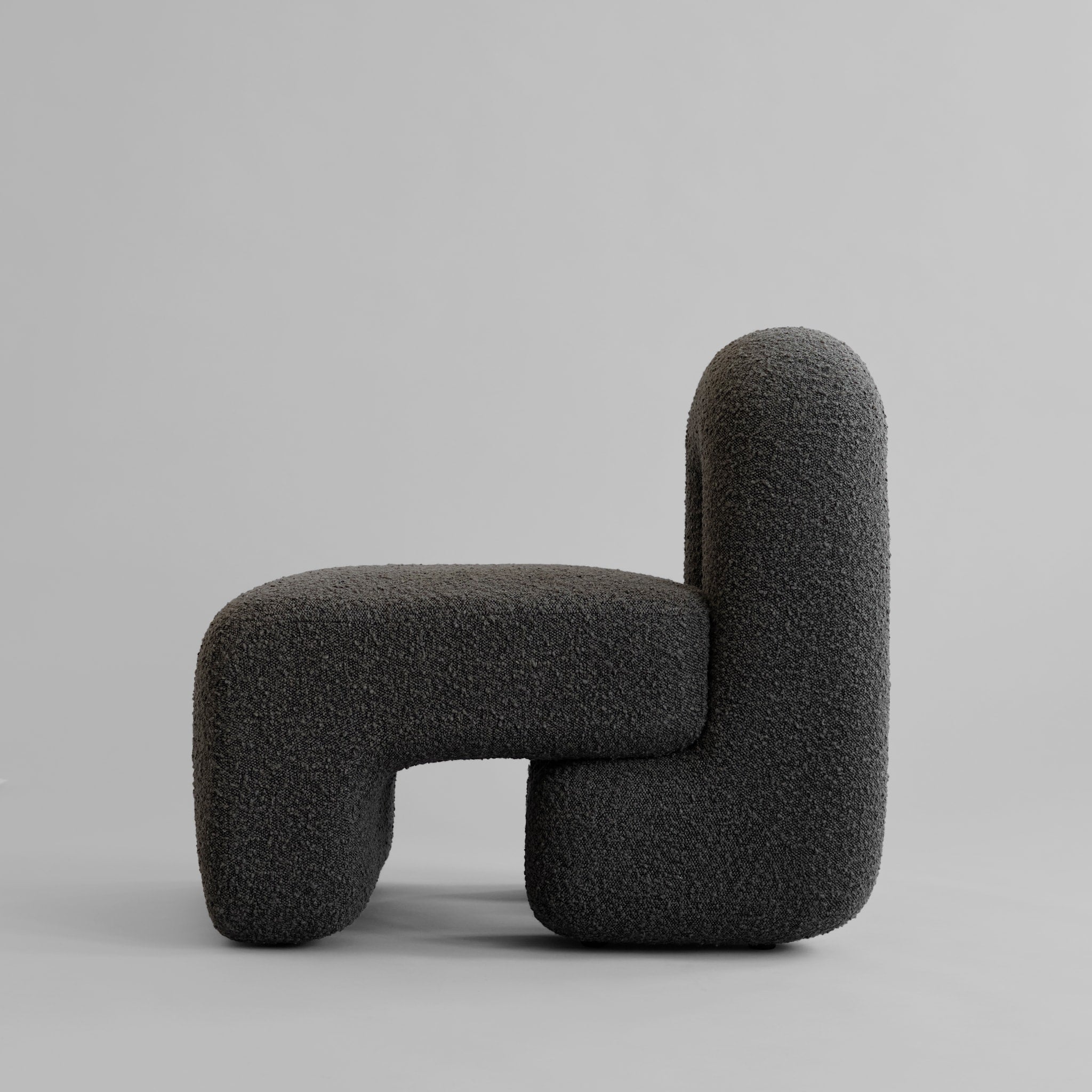 101 Copenhagen - Daiku Lounge Chair - Deep Taupe - Lounge Chair