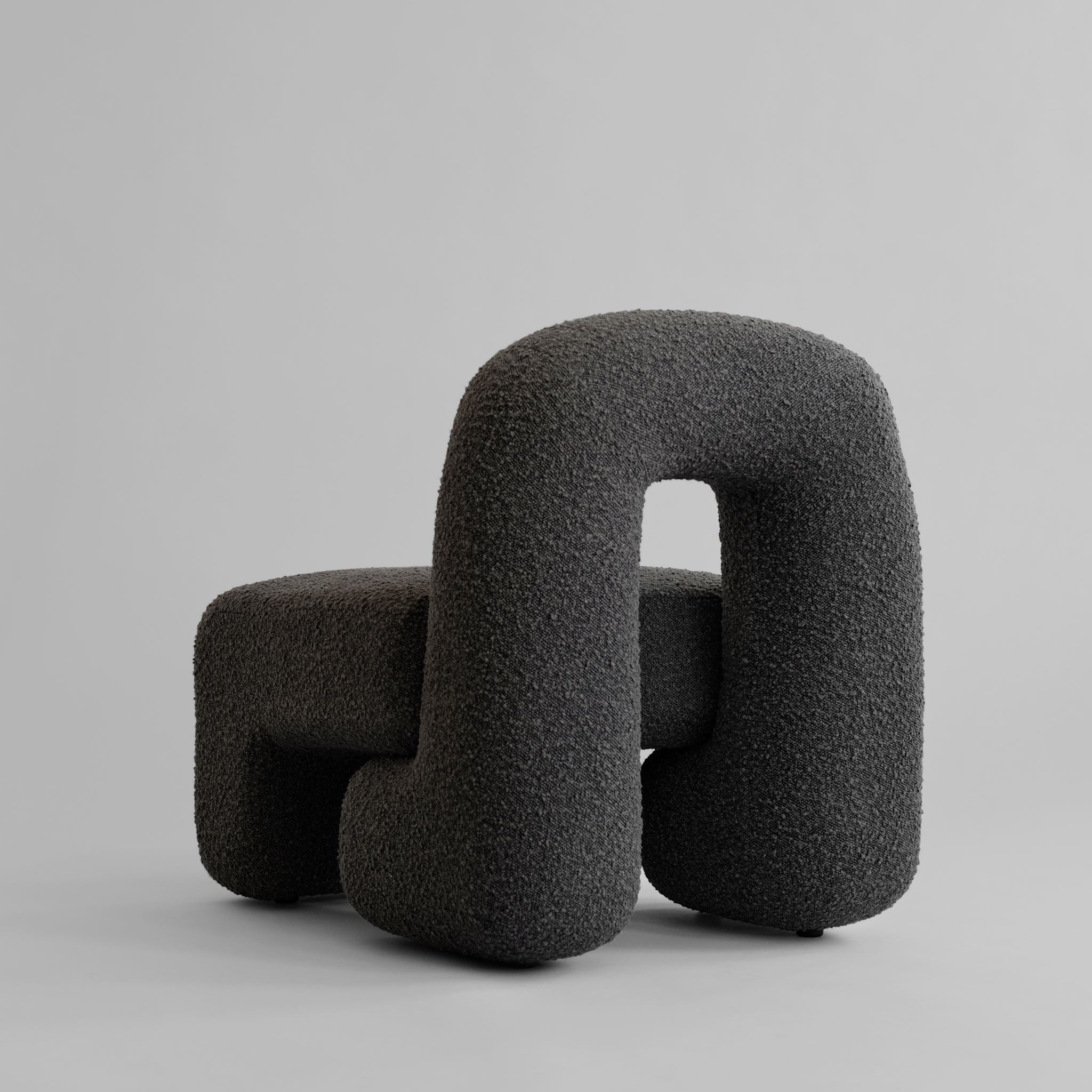101 Copenhagen - Daiku Lounge Chair - Deep Taupe - Lounge Chair