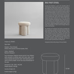 101 Copenhagen - Big Foot Stool - Sandshell (Sheepskin) - Stool