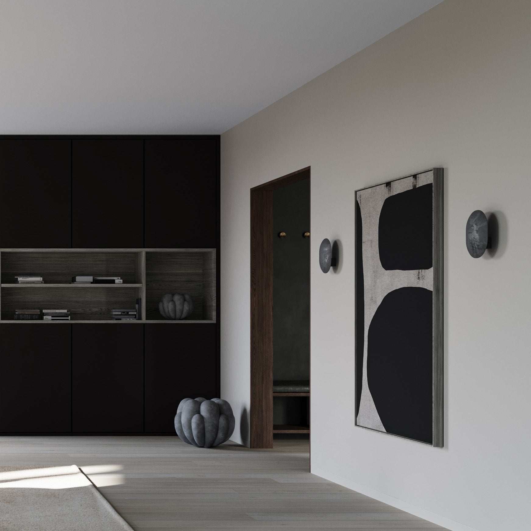 101 Copenhagen - Bloom Vase, Mini - Dark Grey - Vase