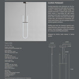 101 Copenhagen - Curve Pendant Lamp - Pendant Lamp