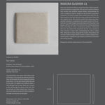 101 Copenhagen - Makura Cushion 11 - Sand (8047-2) - Cushion