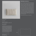 101 Copenhagen - Makura Pillow 11 - Sand (8047-2) - Pillow