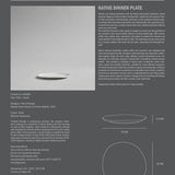 101 Copenhagen - Native Dinner Plate - Birch - Plate