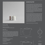 101 Copenhagen - Native Tea Pot - Birch - Teapot