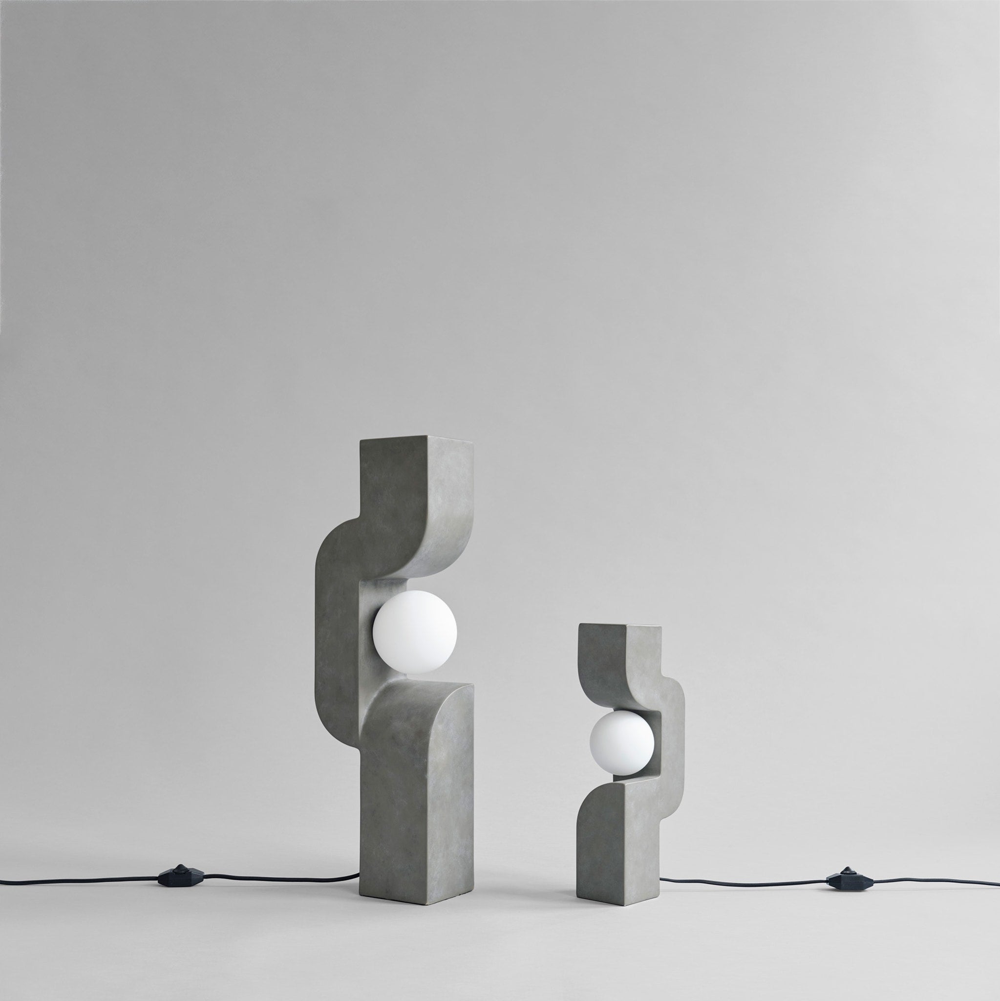 101 Copenhagen - Sitting Man, Big - Dark Grey - Floor Lamp
