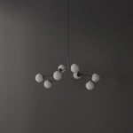 101 Copenhagen Drop Chandelier Bulp Mini turned on and off