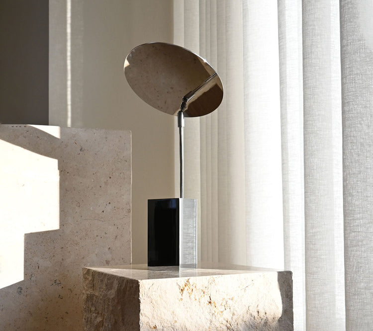 101 Copenhagen Reflect table lamp in chrome