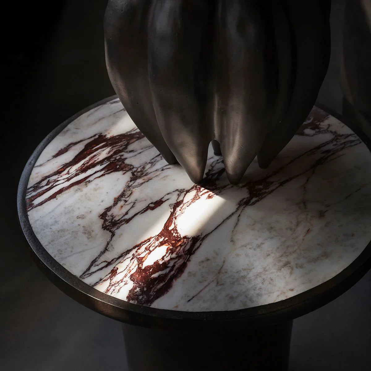 101 Copenhagen Calacatta Trumpet table 