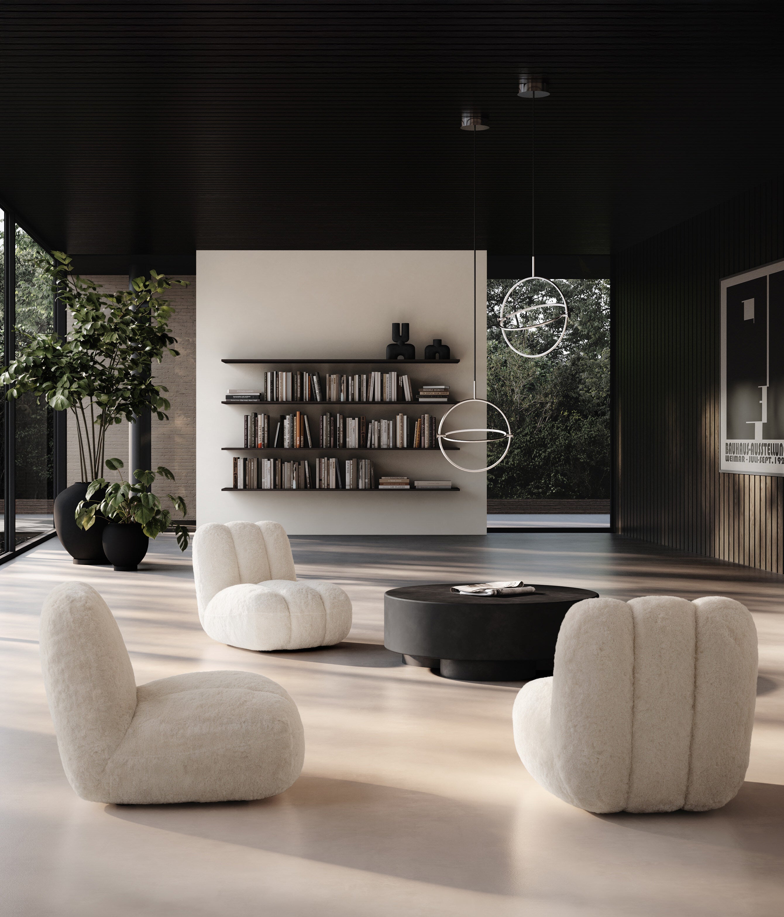 101 Copenhagen - Toe Chair - Sandshell (Sheepskin) - Lounge Chair