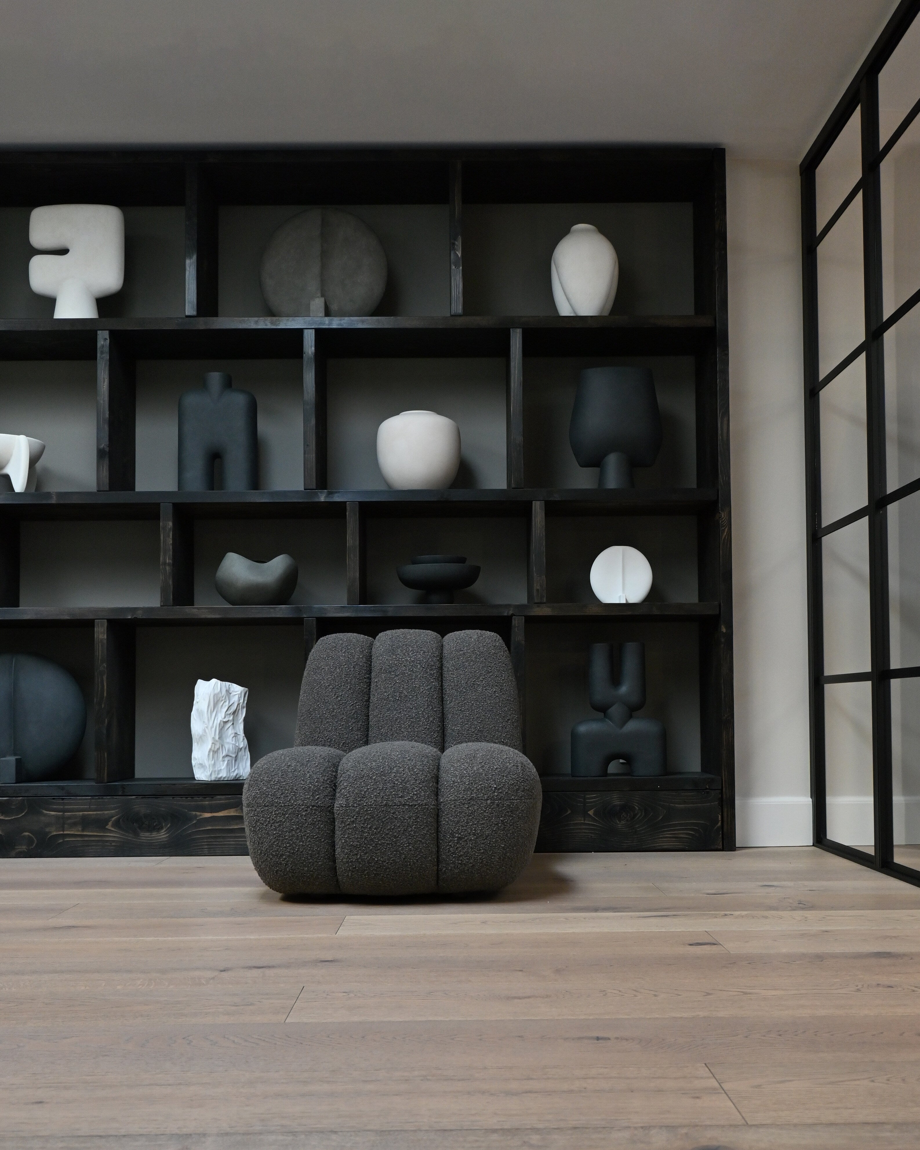 101 Copenhagen - Toe Chair - Deep Taupe (A2635) - Lounge Chair