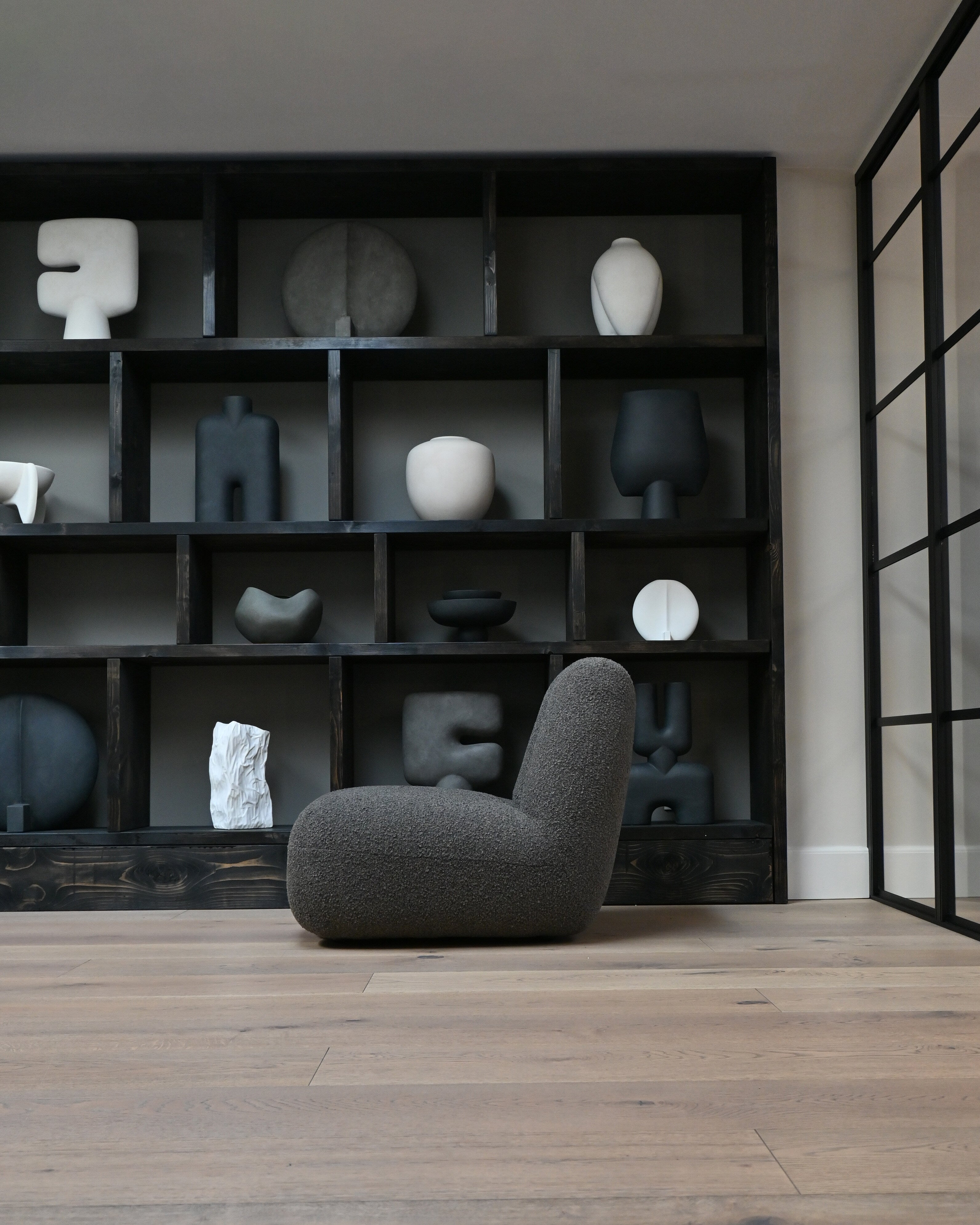 101 Copenhagen - Toe Chair - Deep Taupe (A2635) - Lounge Chair