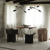 101 Copenhagen - Drop Chandelier - Burned Black (5m) - Chandelier