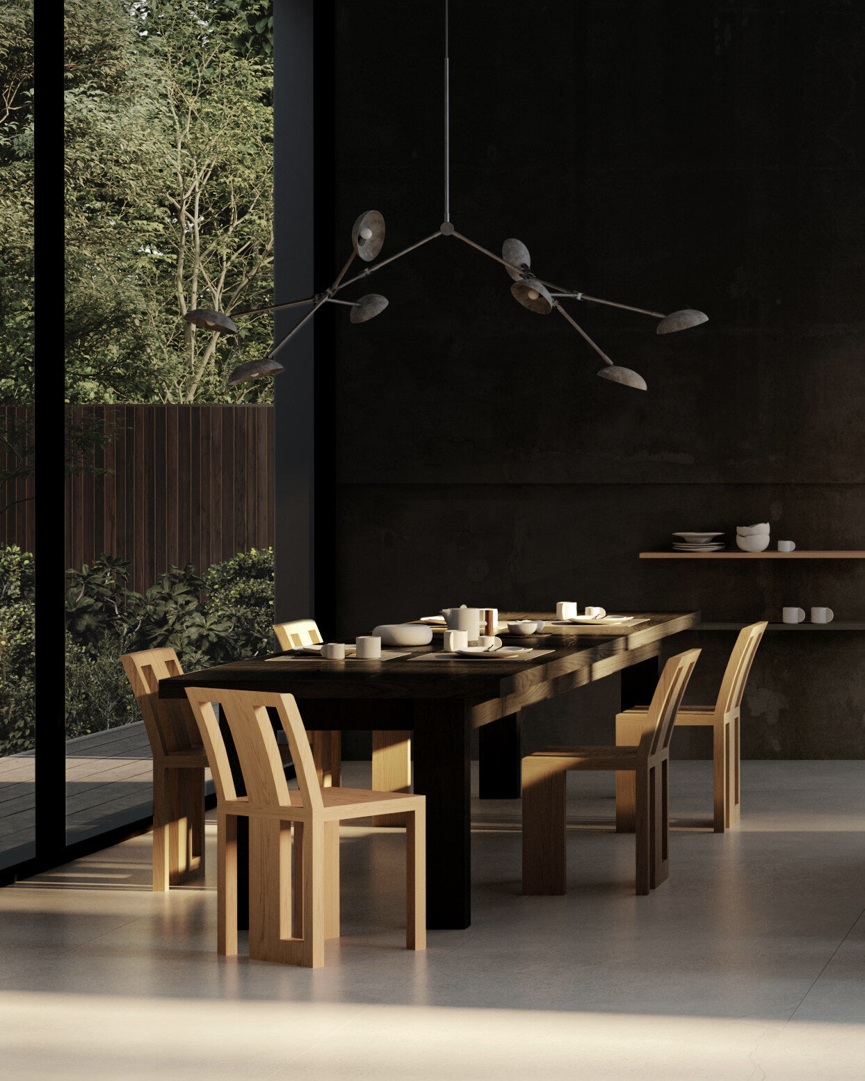 101 Copenhagen - Drop Chandelier - Oxidized - Chandelier