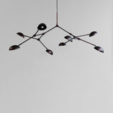 101 Copenhagen - Drop Chandelier - Burned Black (5m) - Chandelier