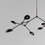 101 Copenhagen - Drop Chandelier - Burned Black (5m) - Chandelier