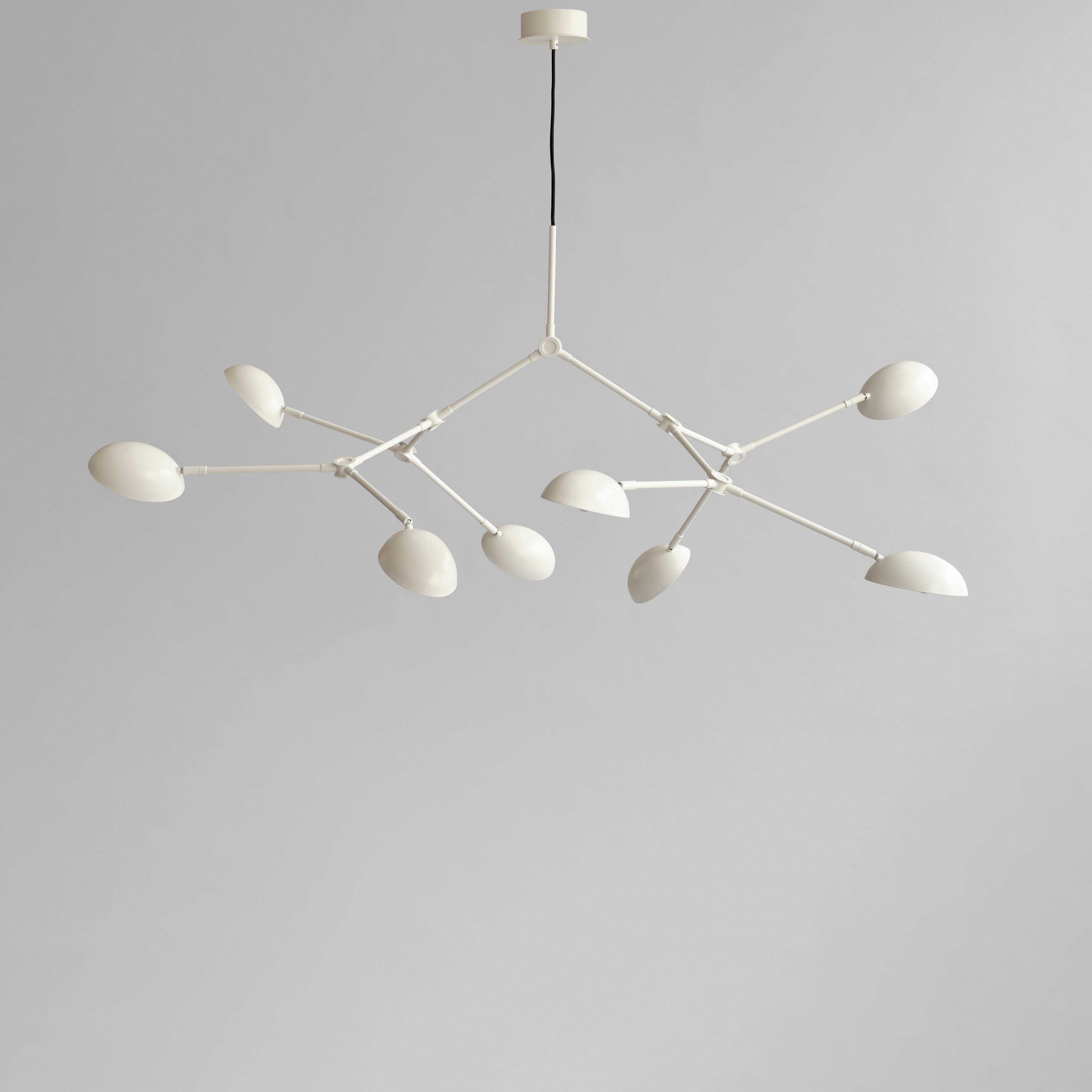 101 Copenhagen - Drop Chandelier - White (5m) - Chandelier